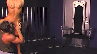 Horny Brunette Fingered Deep Then Pounded Hardcore