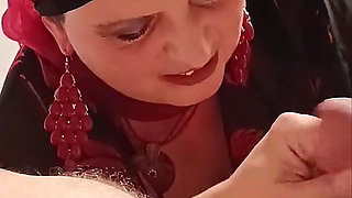 An Azerbaijani Woman in a Hijab Swallowed Sperm.