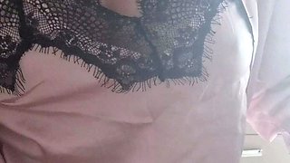 Brunette Couch Webcam Solo Fun Masturbating