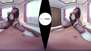 Amateur milf getting anal in POV