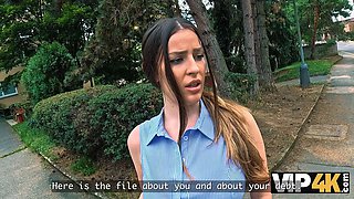 Vip4k. her debts are past due, but her labia isn't