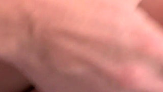 MILF Cum Slut Wife Scarlett March in Hot Gloryhole Threesome with Two Big White Cock Studs