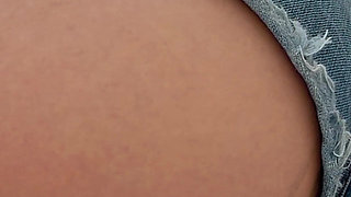 The Girl in Blue Jeans Sits on Your Face and Farts