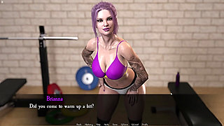 Brianna Needs My Help in Gym Workout
