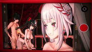 Honkai Star Rail - Sparkle and Sparxie Team up to a Fuck Group - 3D Hentai Animations