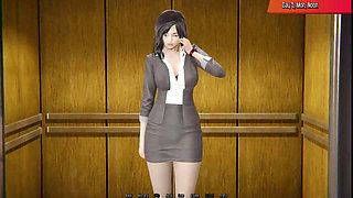 Maids and maidens: a kiss from the secretary in the office-ep6