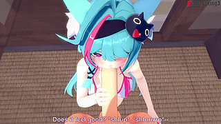 Mint asks me for shelter and we end up fucking - Neverness to everness (NTE)