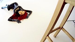 Great Big Boobs On Masturbating Redhead