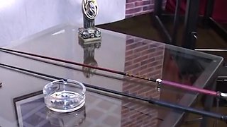 Horny Granny Doris Is Smoking A Sigaret While She's Rubbing Her Pussy