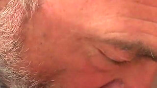 Masha Ray is satisfied with her nasty old fucker Nico