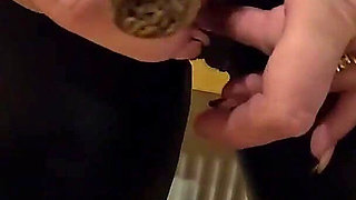 Leather Pants & Fat Cigar Anal Tease - Smoking, Pussy Show & Deep Masturbation