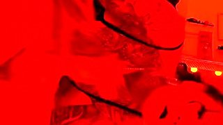 Blonde tight pussy babe solo toy fun in glamour masturbation