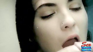 Crazy Underwater Sex With Brunette Molly Jane - Fetish Blowjob, Big Natural Tits