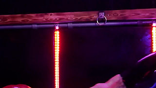 Teased in the Vac Bed by Latex Goddess