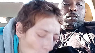 Dirty street whore is drinking my cum for breakfast. MILF