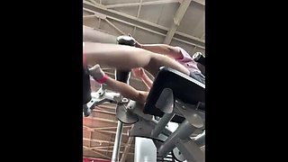 Gym Trainer Fucks Me Hard - Jucielussie1 Big Natural Tits Doggystyle Public Sex