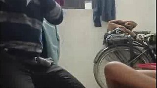 Super hot Indian Mal Flashes Udders