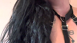 JOI on My Buttocks in Fishnet Tights