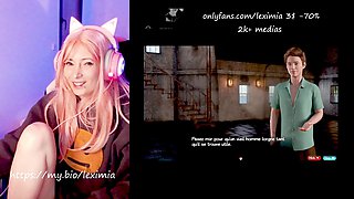 Hot gaming session turns into steamy game porn featuring amateur girls