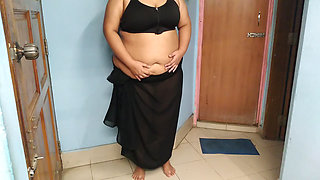 The Maid Sexually Excited and Shaking Her Big Ass, Suddenly Saw the Owner's Stepson and Fucked Her - Amateur