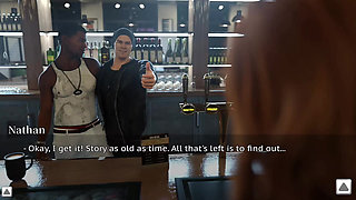 The Stepmother Gave Her Stepson a Gentle Kiss on the Cheek