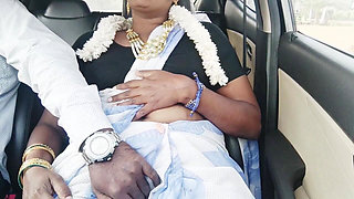 E -2, Full Video, Car Sex, Telugu Dirty Talks, Indian Beautiful Sexy Saree Housewife with Son in Law Romantic Journey