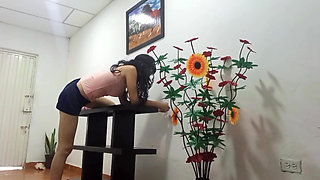 Cleaning Girl Gets Fucked by Her Horny Boss
