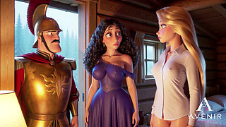 Rapunzel get Punished by Gothel - Episode 3