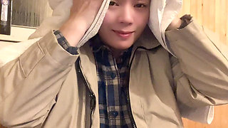 Tiny Tit Perfect Hana Wear Clothes After Shower Nice Hairy