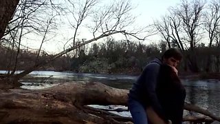 Outdoor Sex with my 18yo Amateur Girlfriend
