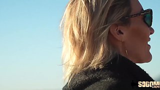 Beach to Bedroom: MILF's Wild Ride, Rough Pleasure -Anouk Grey