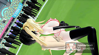 mmd r18 Swing big tits want to fuck lesbian cheating wife milf bbc erotic 3d hentai dildo anal