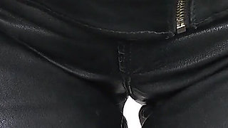 Bound to the Fuck Machine in a Cock Cage, Swallowing a Stranger's Cum, Lady Victoria Valente