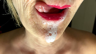Super GILF Mature Cumshot Blowjob Compilation