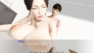 Fucking a French MILF- Bound by Lust #7- Gameplay