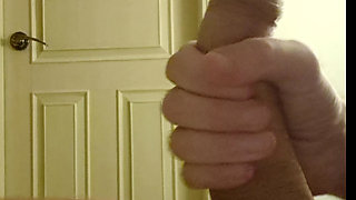 I Wank Outside My Step Sisters Bathroom To See If She Will Touch My Dick Or Ask Me To Leave
