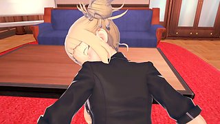 Cum on tits, cum on face, anime hentai