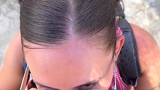 IrisxJase Gets Facial After Standing Outdoor Fuck Onlyfans