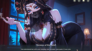 Hotel Tales SPOOKY HENTAI Game Ep.4 the MISTRESS of this HORROR place wants us !