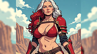 Anime Style Sexy Warrior MILFs