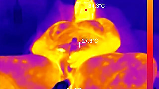 First BBC Sex Machine Fuck: Oiled up BBW Cums Hard on Your Massive Cock, 15 Min Ride and Cum Countdown, POV Thermal