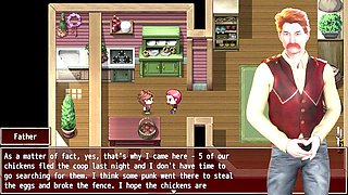 Farmer's dream - naked big-chested mermaid in a romantic setting