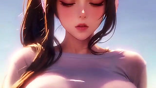 Best scene anime 18 Years old Aida Martinez.