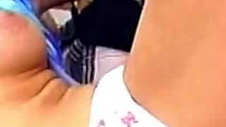 Kitchen Counter Creampie Dripping From Sloppy Pussy