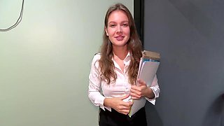 My Secretary Brought Some Documents to My House. She Fell Into the Pool and Had Sex in the Shower