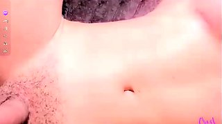 Cute Shemale Solo Webcam Masturbation
