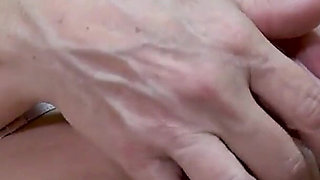 Blonde MILF Mary Wana From the Us Gets Overwhelmed by Lust and Rubs Her Shaven Pussy