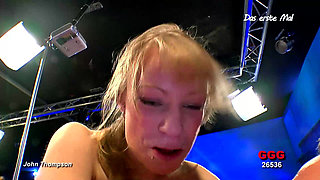 Ggg John Thompson - Tattooed Babe Swallows Cum and Gets Pounded Hard