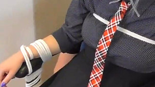 Luna Grey & Violet Haze - corporate bitches payback hD