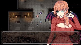 Pixel art, internal cumshot, blowage